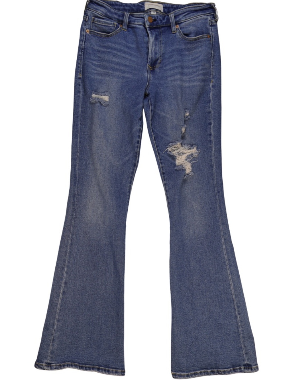 Dear John Rosa Flare Distressed Jeans Size 28
